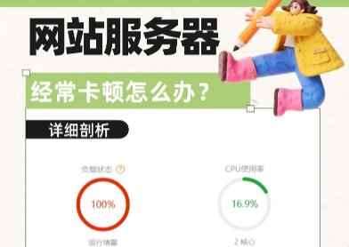 网站服务器经常卡顿怎么办？