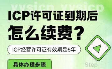 ICP许可证到期后怎么续期