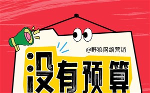 没有预算怎么做线上推广？郑州野狼网络营销SEO低成本获客
