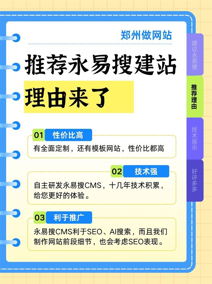 推荐永易搜建站理由