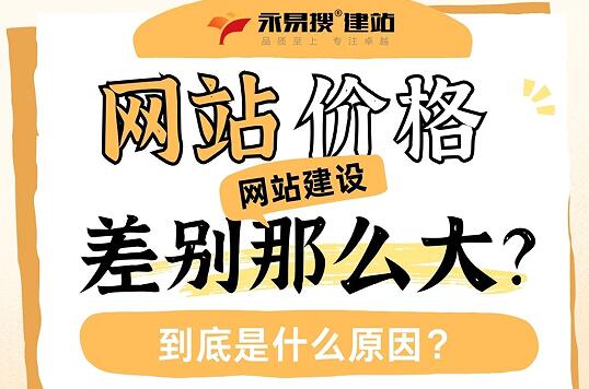 网站建设价格差别那么大？到底是什么原因