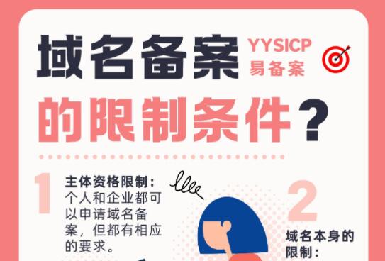 域名备案有哪些限制条件