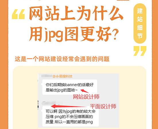 网站上为什么用jpg图更好，而PNG图片少用，慎用？
