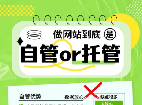 网站到底是应该自主管理还是托管给网站建设公司呢